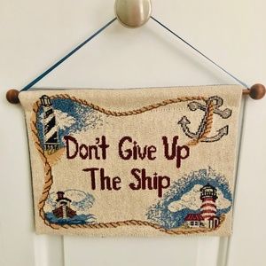Nautical Wall Hanging, 8” x 11”